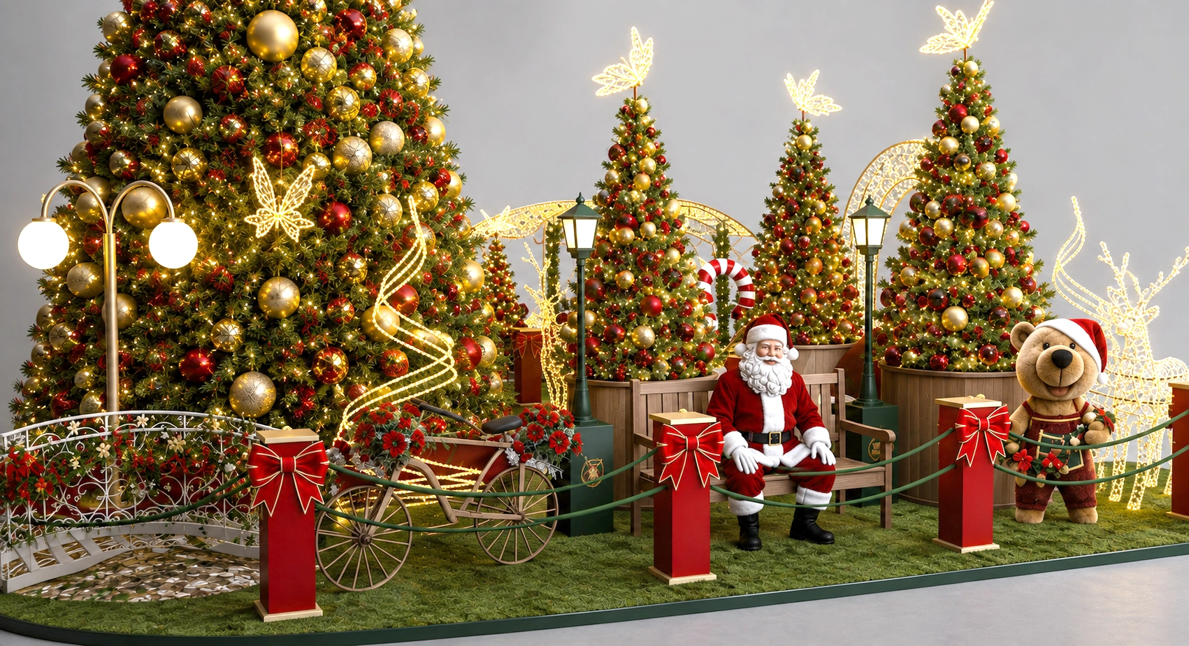 Decoração de Natal — Praça