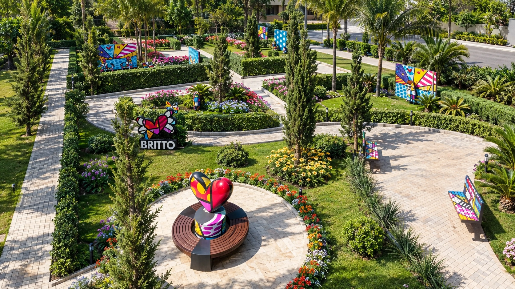 Decoração de Natal — Praça